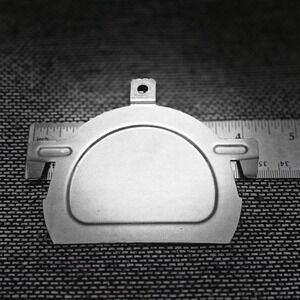 GE Cover Plate Appliance Replacement Part Silver Good Industrial Metal 4.5in